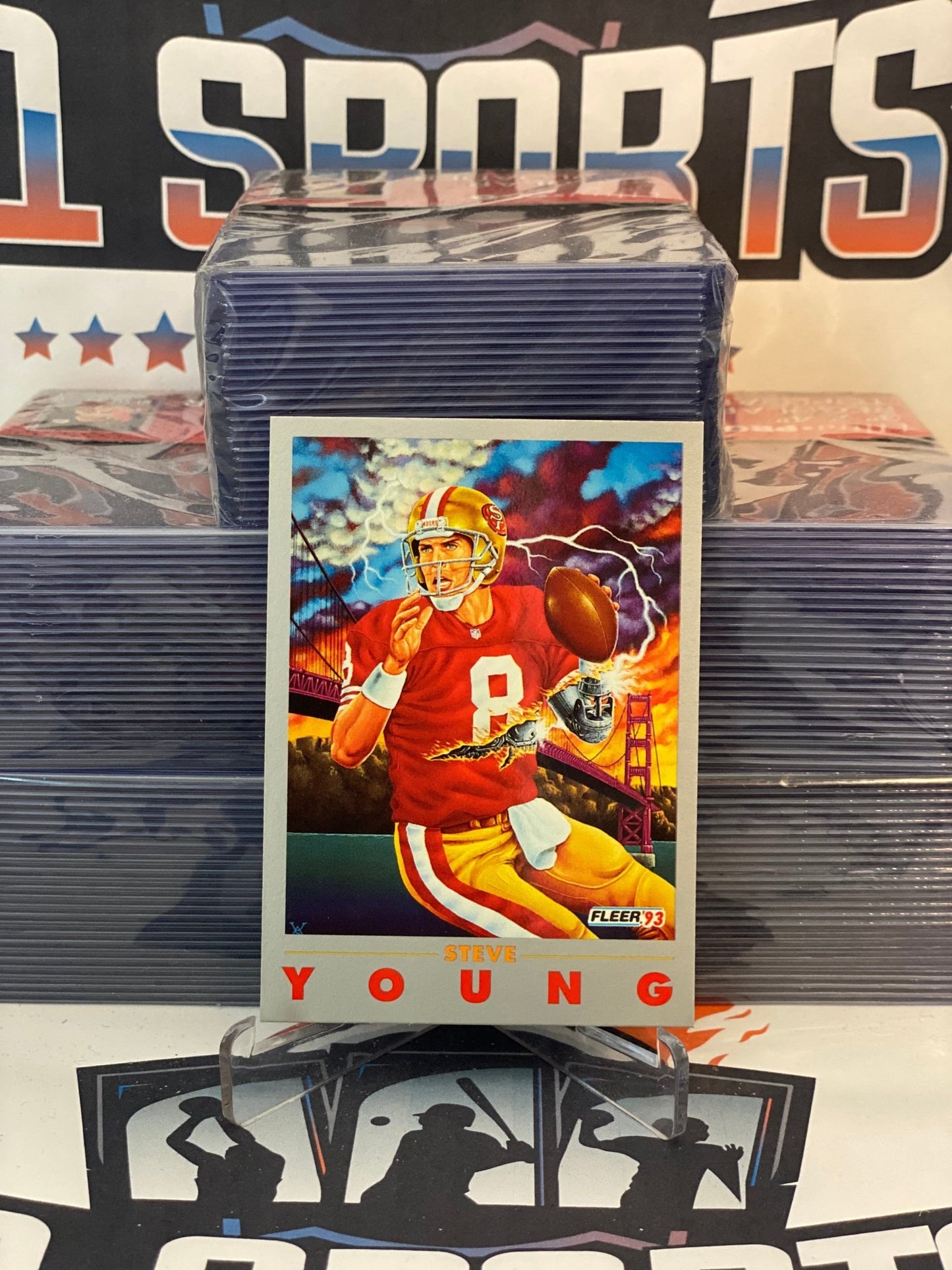 1993 Fleer (ProVisions) Steve Young #247