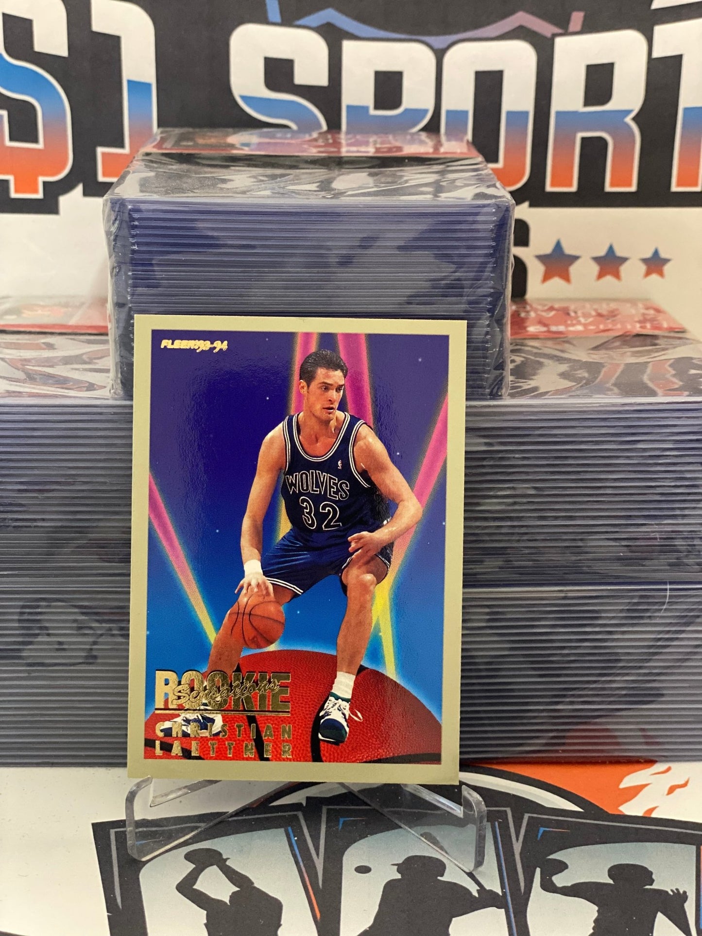 1993 Fleer (Rookie Sensations) Christian Laettner #13