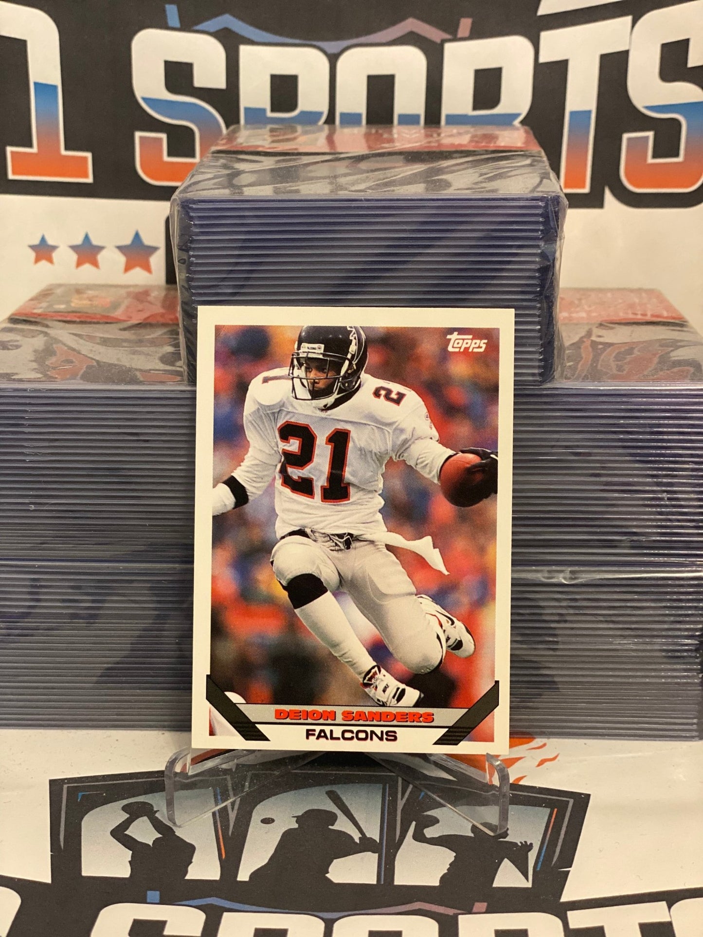 1993 Topps Deion Sanders #254