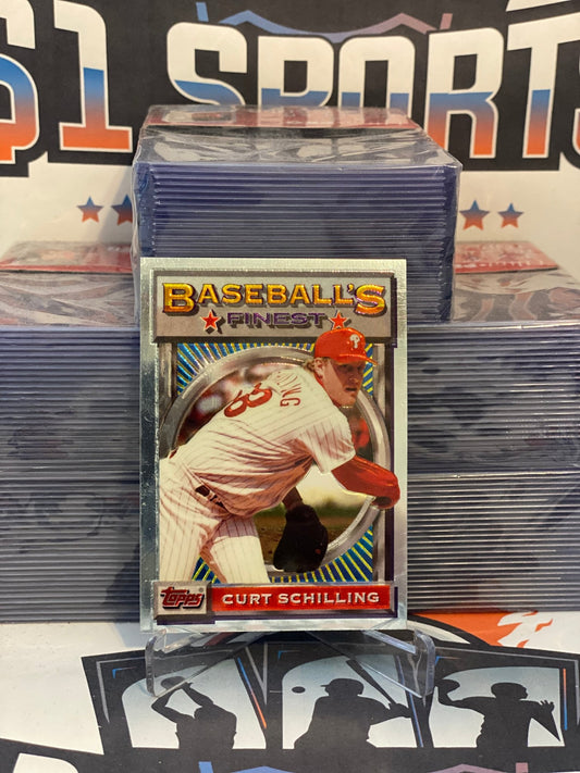 1993 Topps Finest Curt Schilling #10