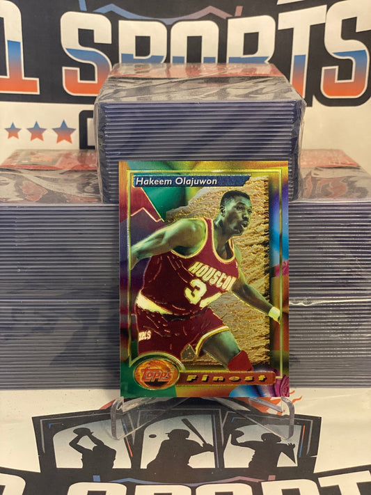 1993 Topps Finest Hakeem Olajuwon #76