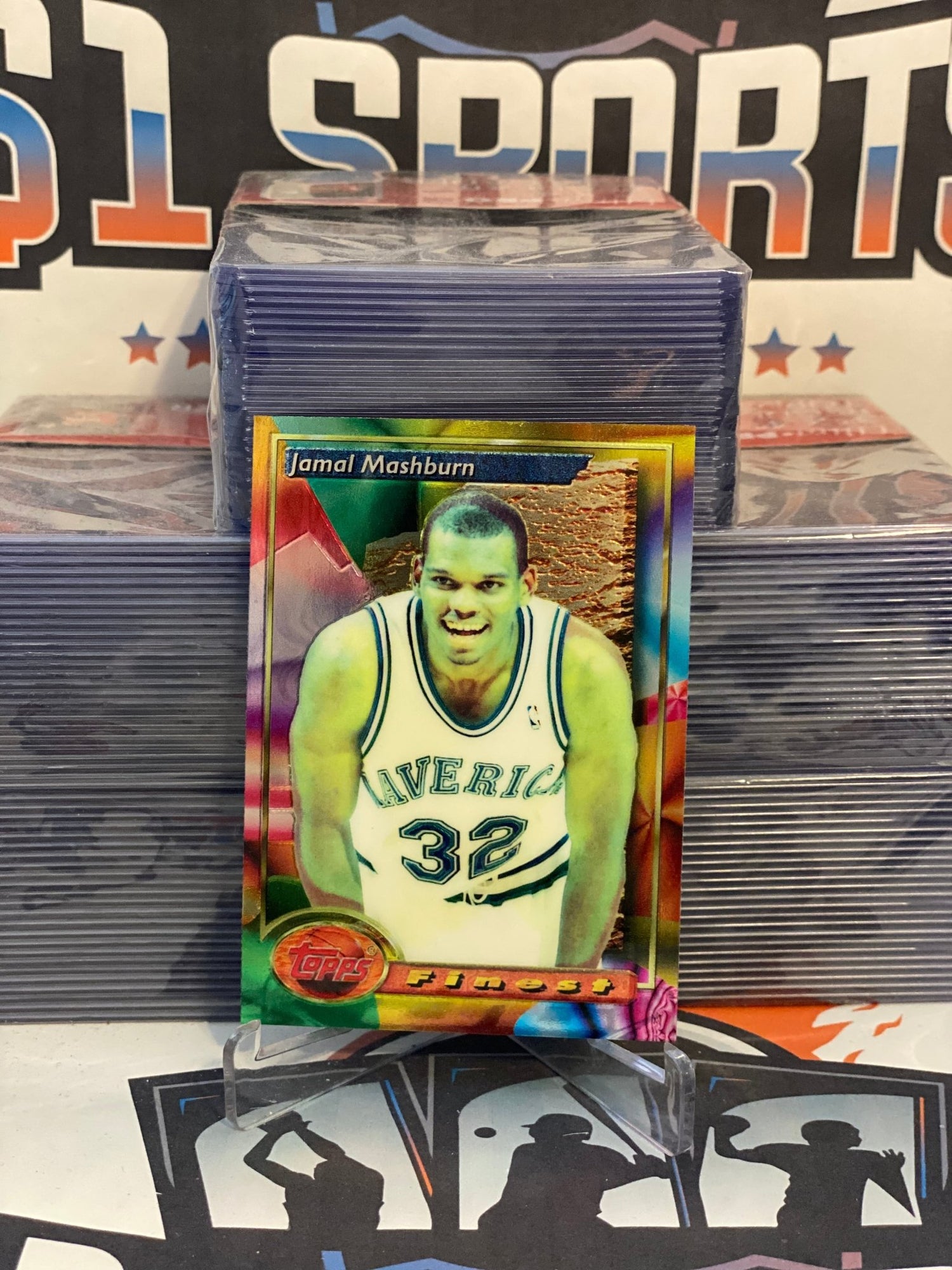 1993 Topps Finest Jamal Mashburn Rookie #22