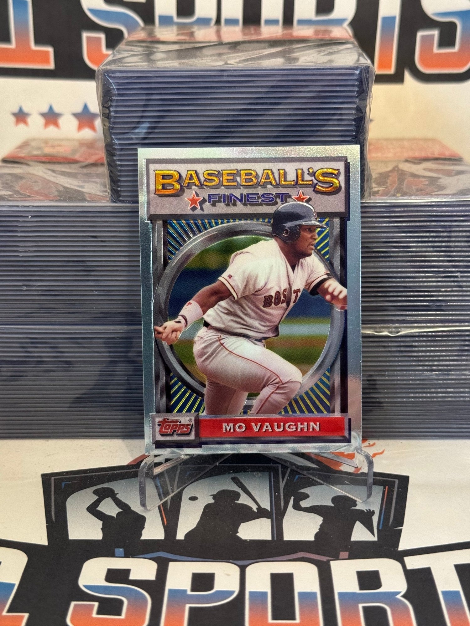 1993 Topps Finest Mo Vaughn #165