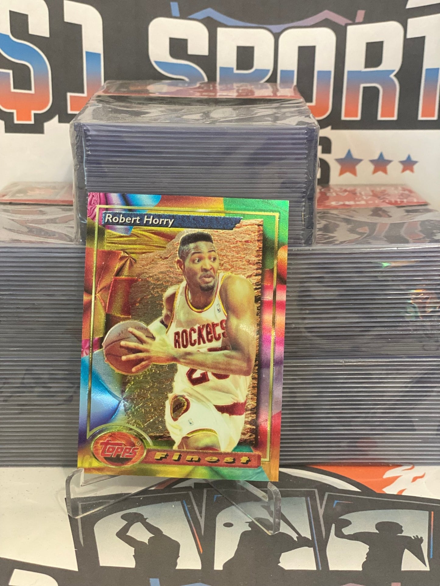 1993 Topps Finest Robert Horry #175