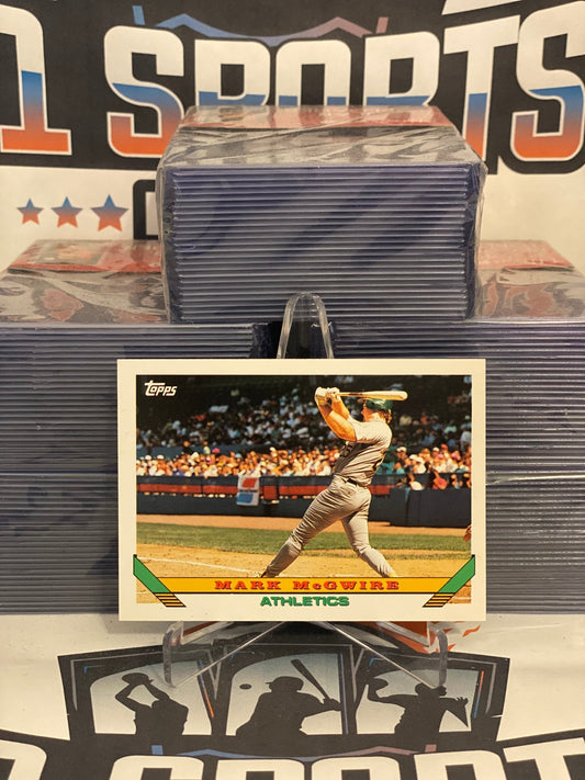 1993 Topps Mark McGwire #100