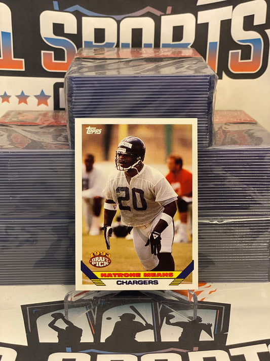 1993 Topps Natrone Means Rookie #243