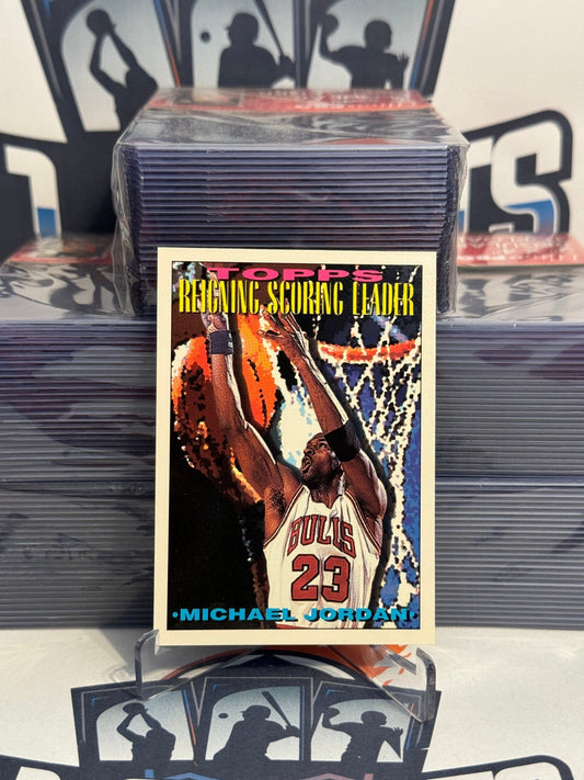 1993 Topps (Reigning Scoring Leader) Michael Jordan #384