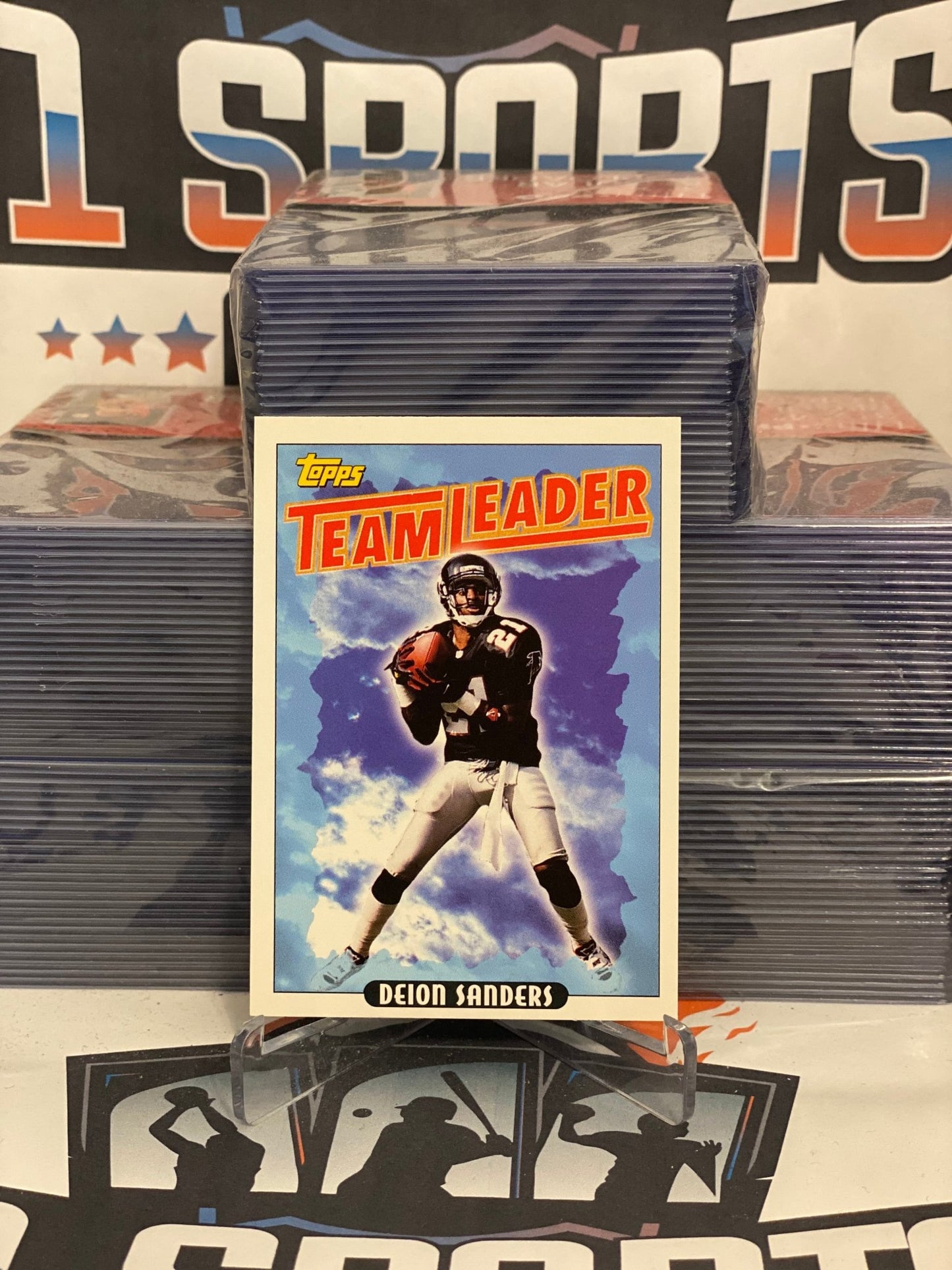 1993 Topps (Team Leader) Deion Sanders #171