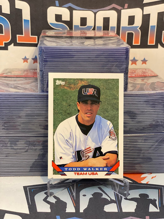 1993 Topps Traded (USAB) Todd Walker Rookie #79T