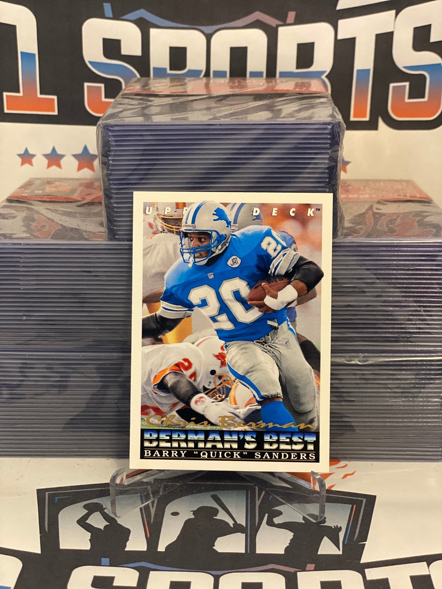 1993 Upper Deck (Berman's Best) Barry Sanders #441