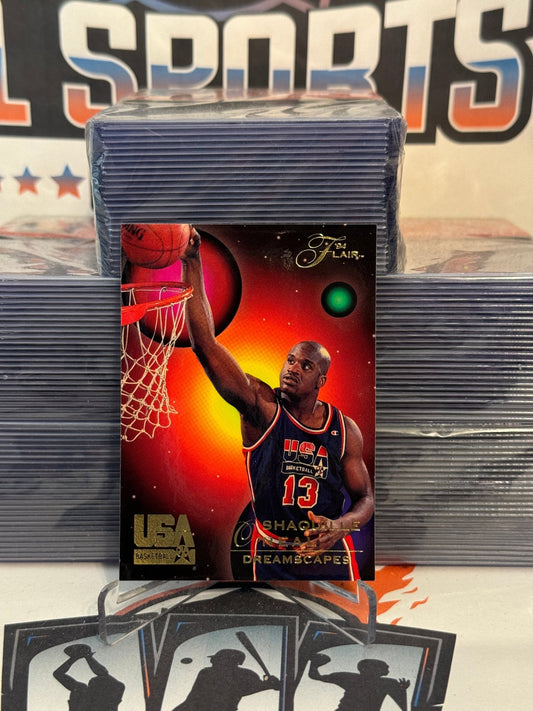 1994 Fleer Flair (USAB Dreamscapes) Shaquille O'Neal #80