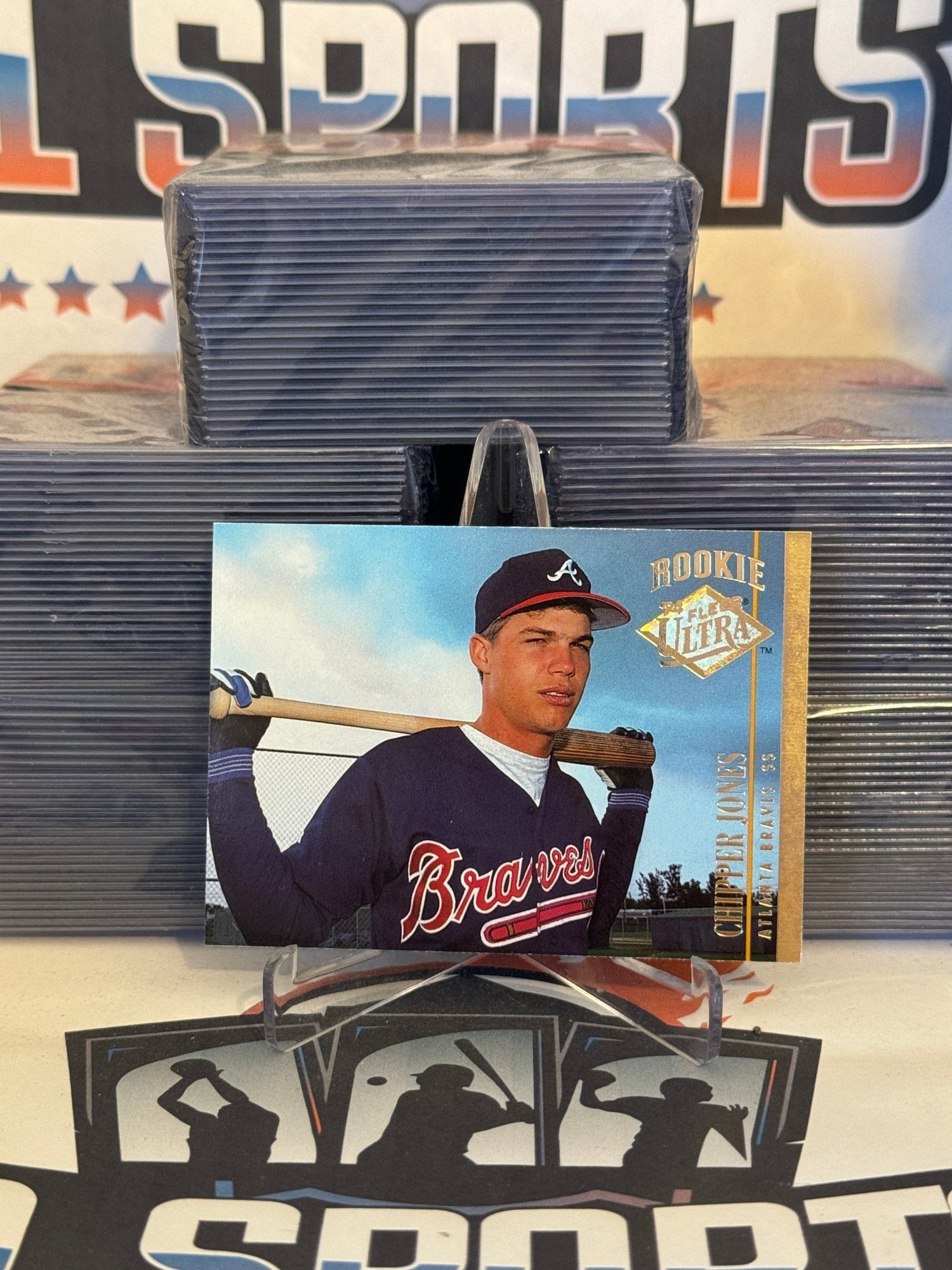 1994 Fleer Ultra Chipper Jones Rookie #152