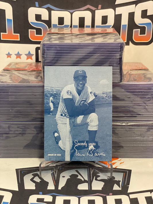 1994 Leaf Exhibits (Right, Sincerely Yours) Ernie Banks #14