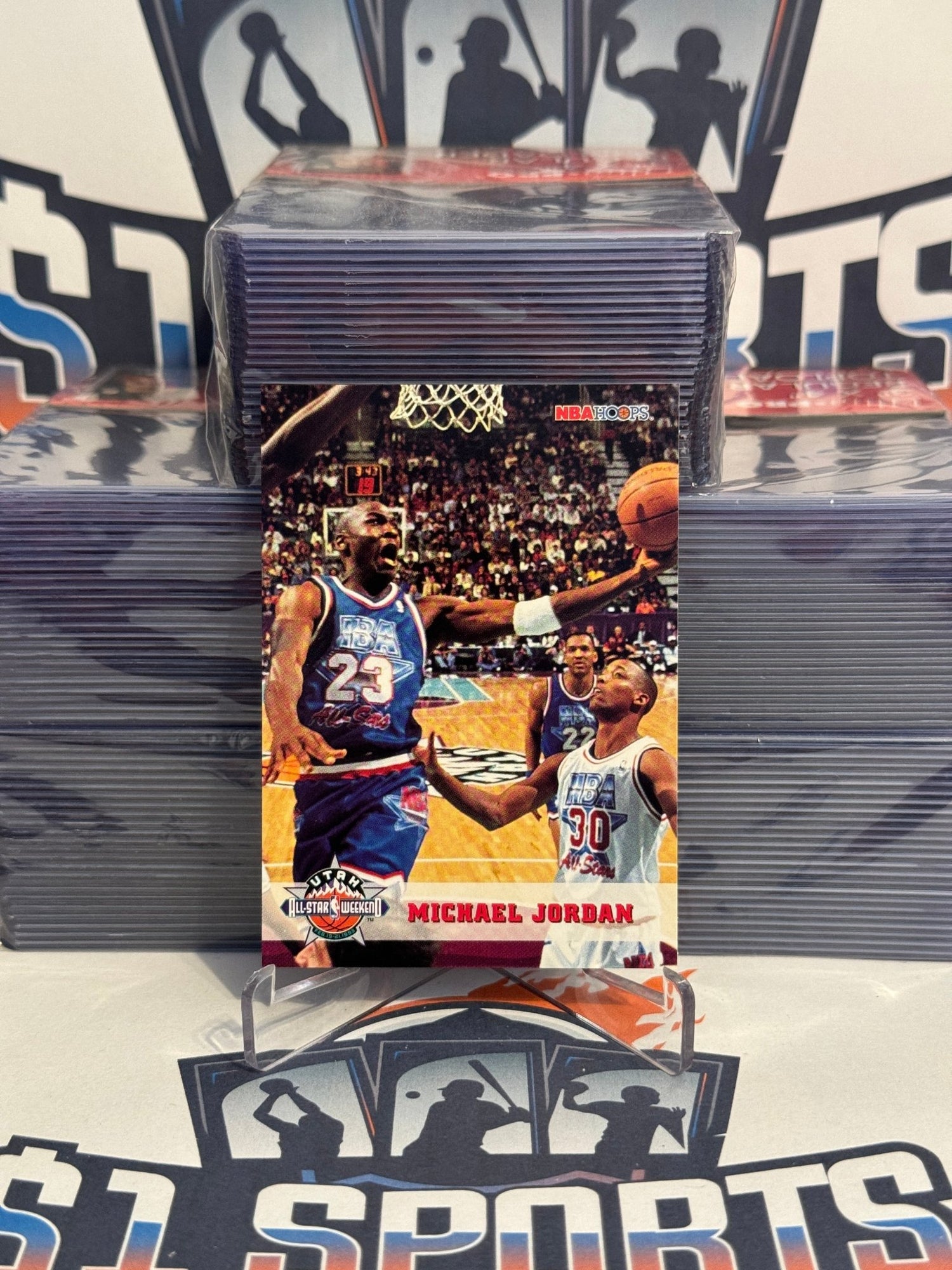 1994 NBA Hoops (All-Star) Michael Jordan #257