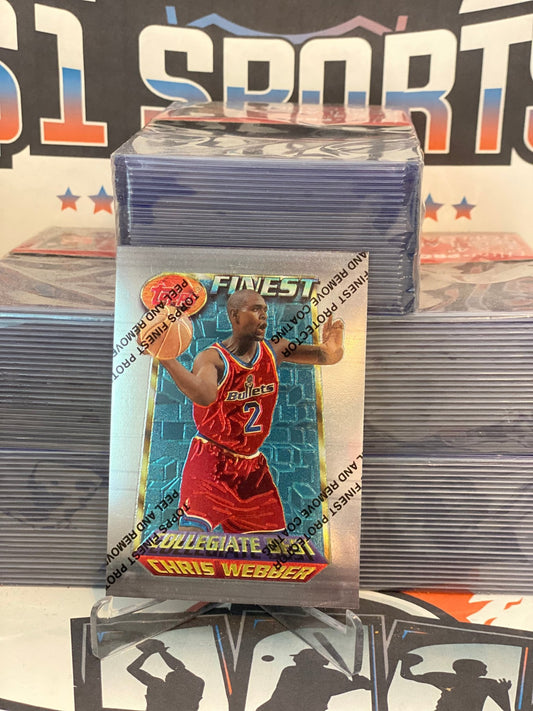 1994 Topps Finest (Collegiate Best) Chris Webber #255