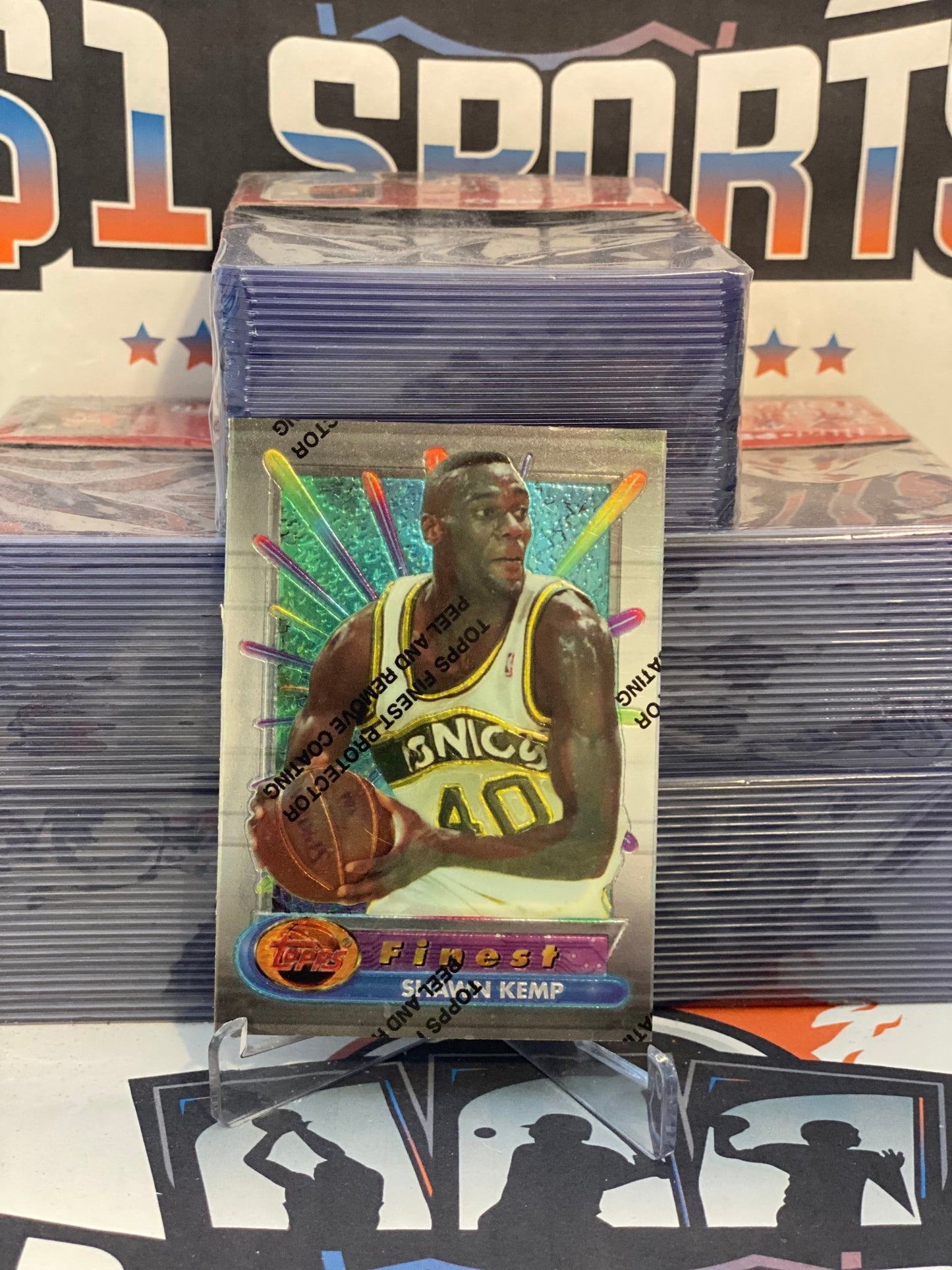 1994 Topps Finest (Collegiate) Shawn Kemp #40