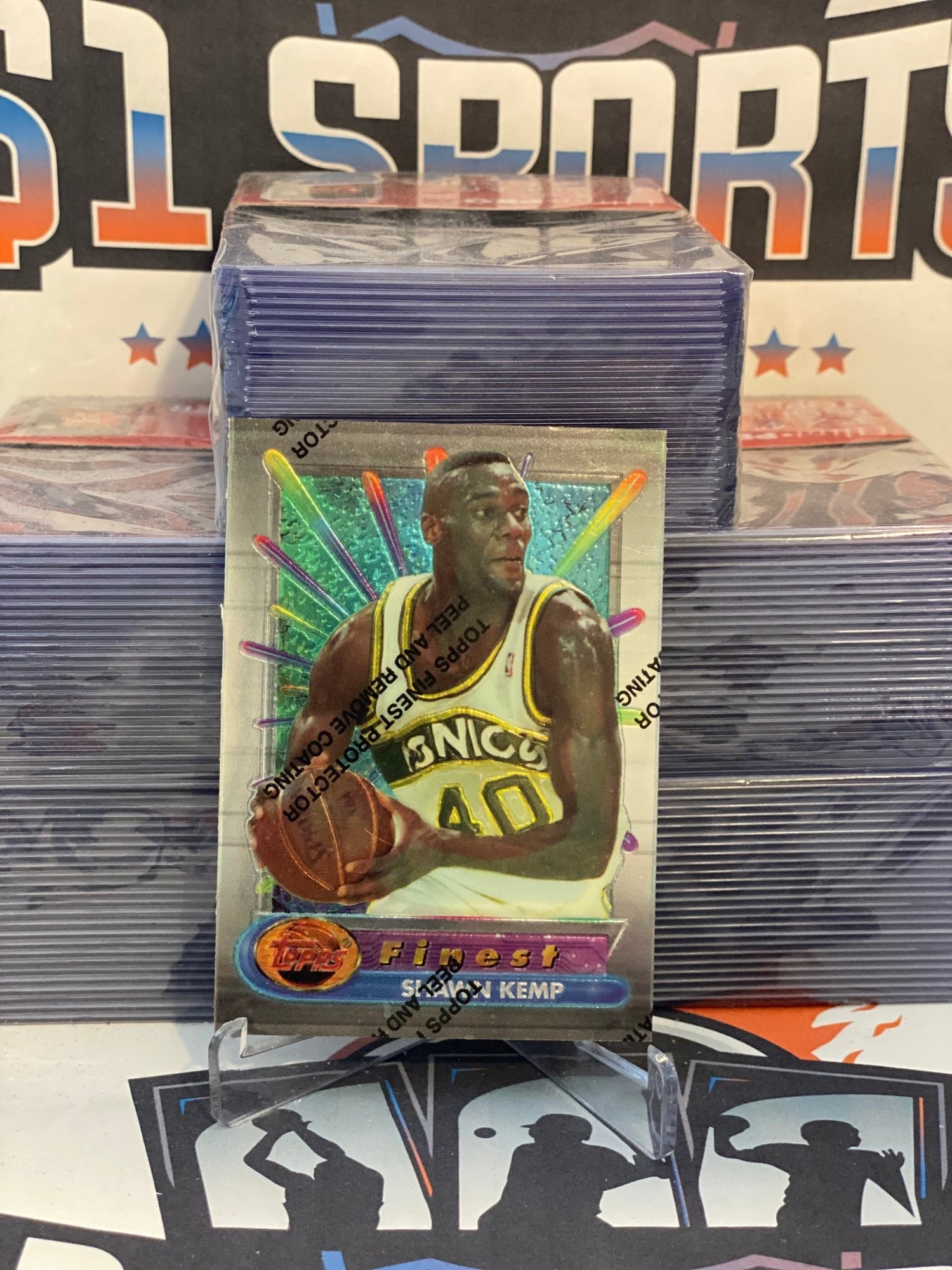 1994 Topps Finest (Collegiate) Shawn Kemp #40
