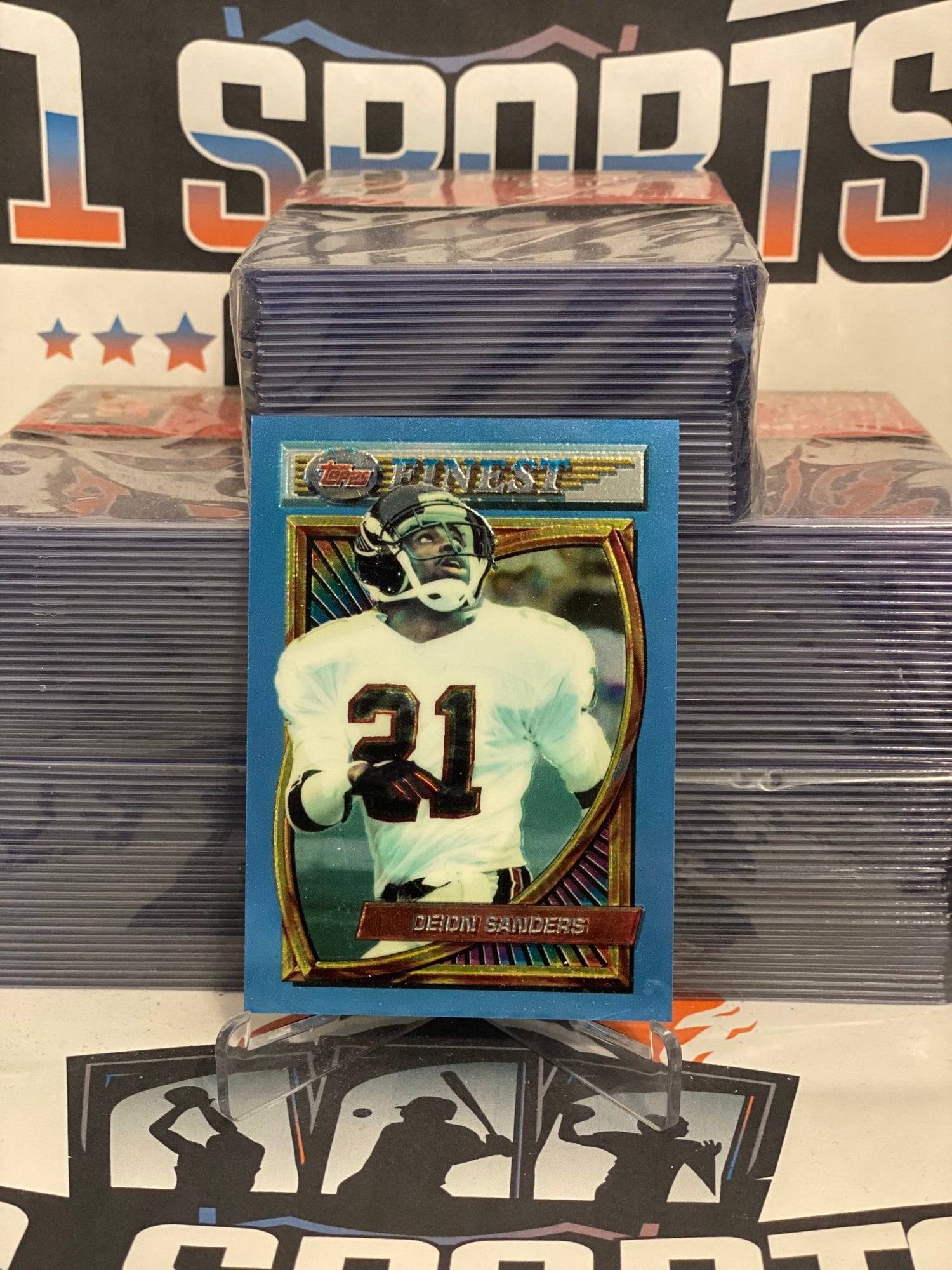 1994 Topps Finest Deion Sanders #206