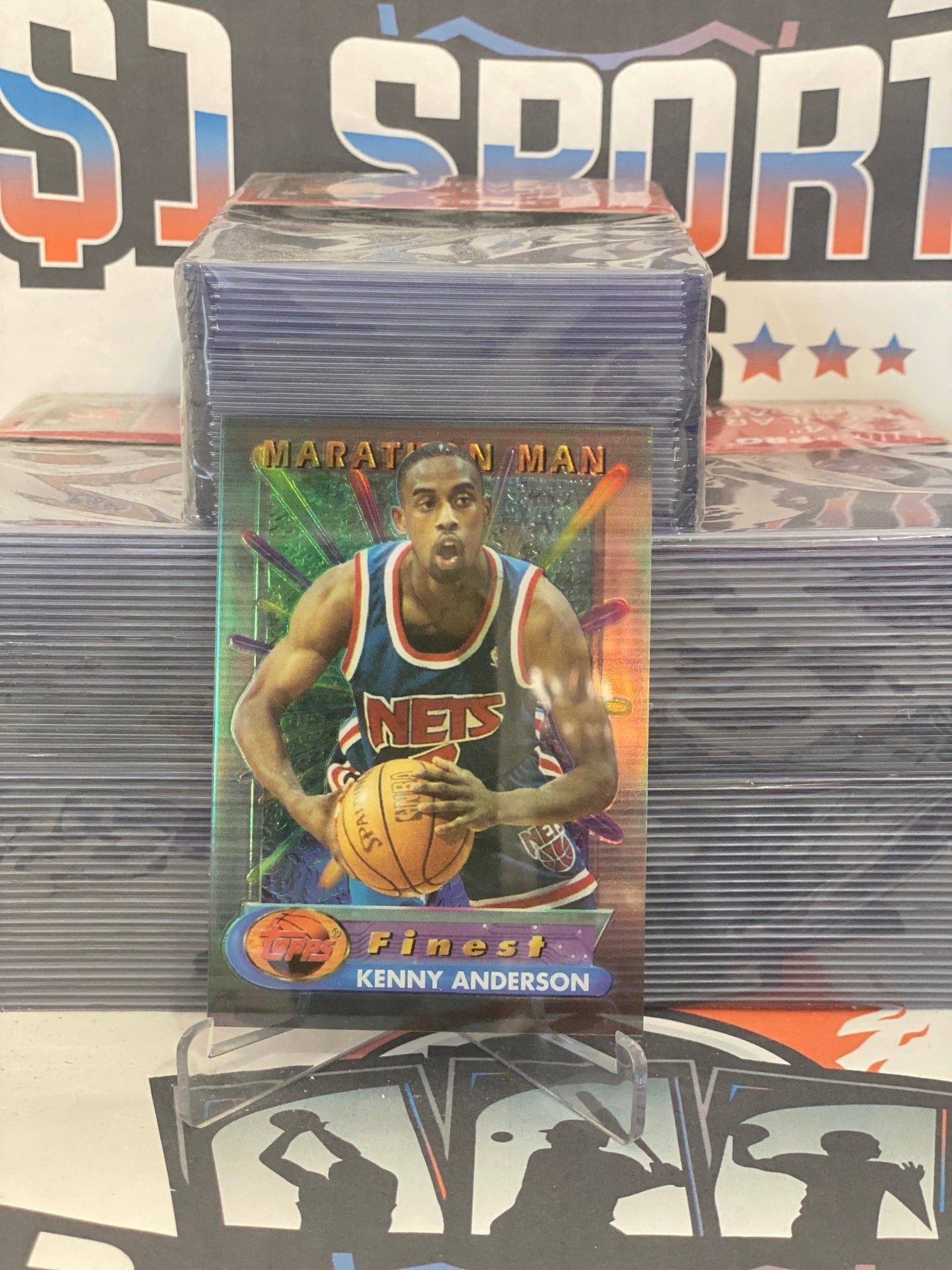 1994 Topps Finest (Marathon Man) Kenny Anderson #3