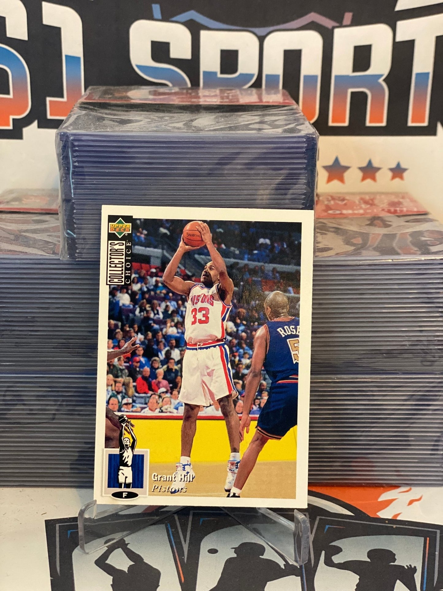 1994 Upper Deck Collector's Choice Grant Hill Rookie #219