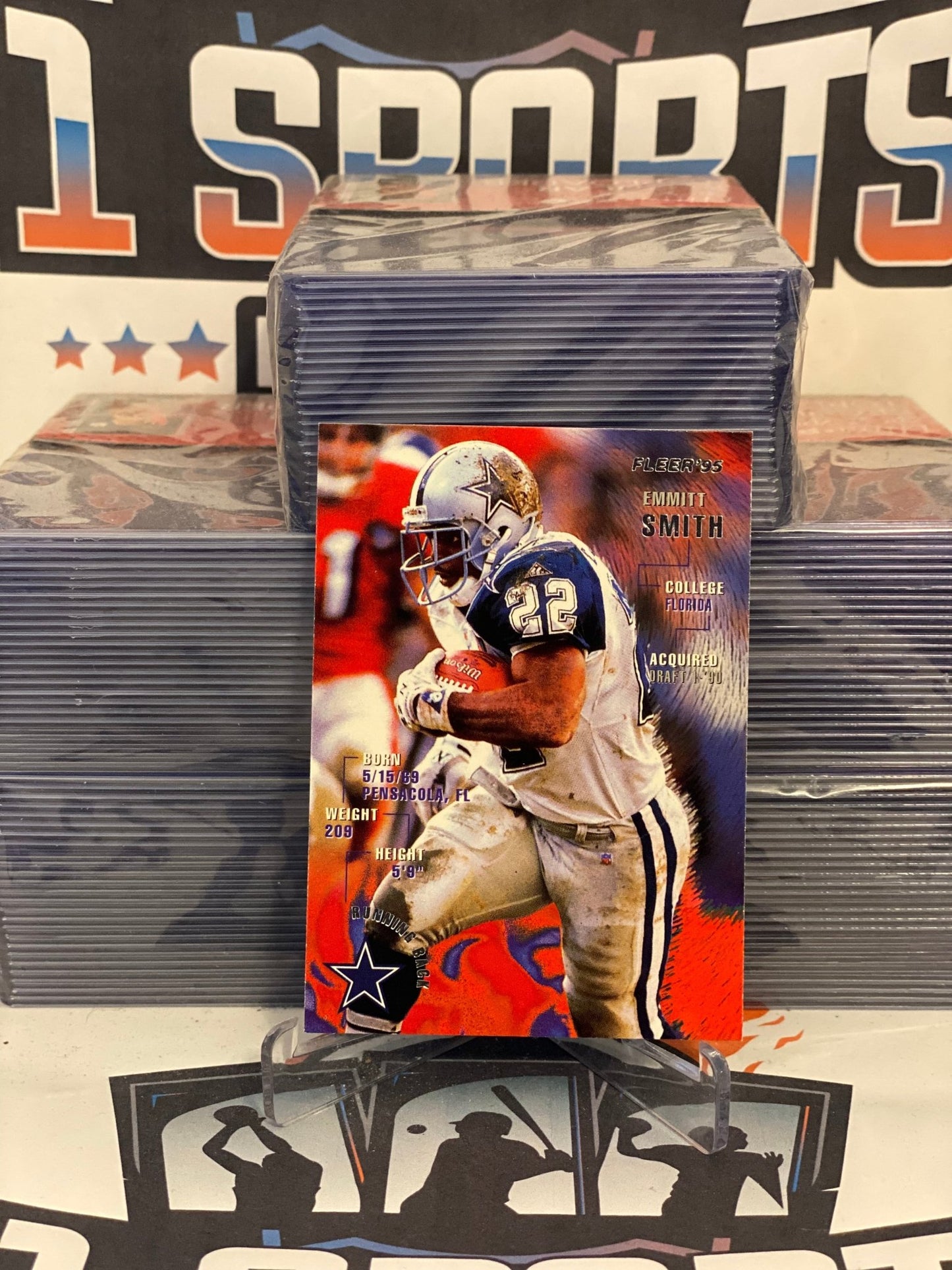 1995 Fleer Emmitt Smith #100