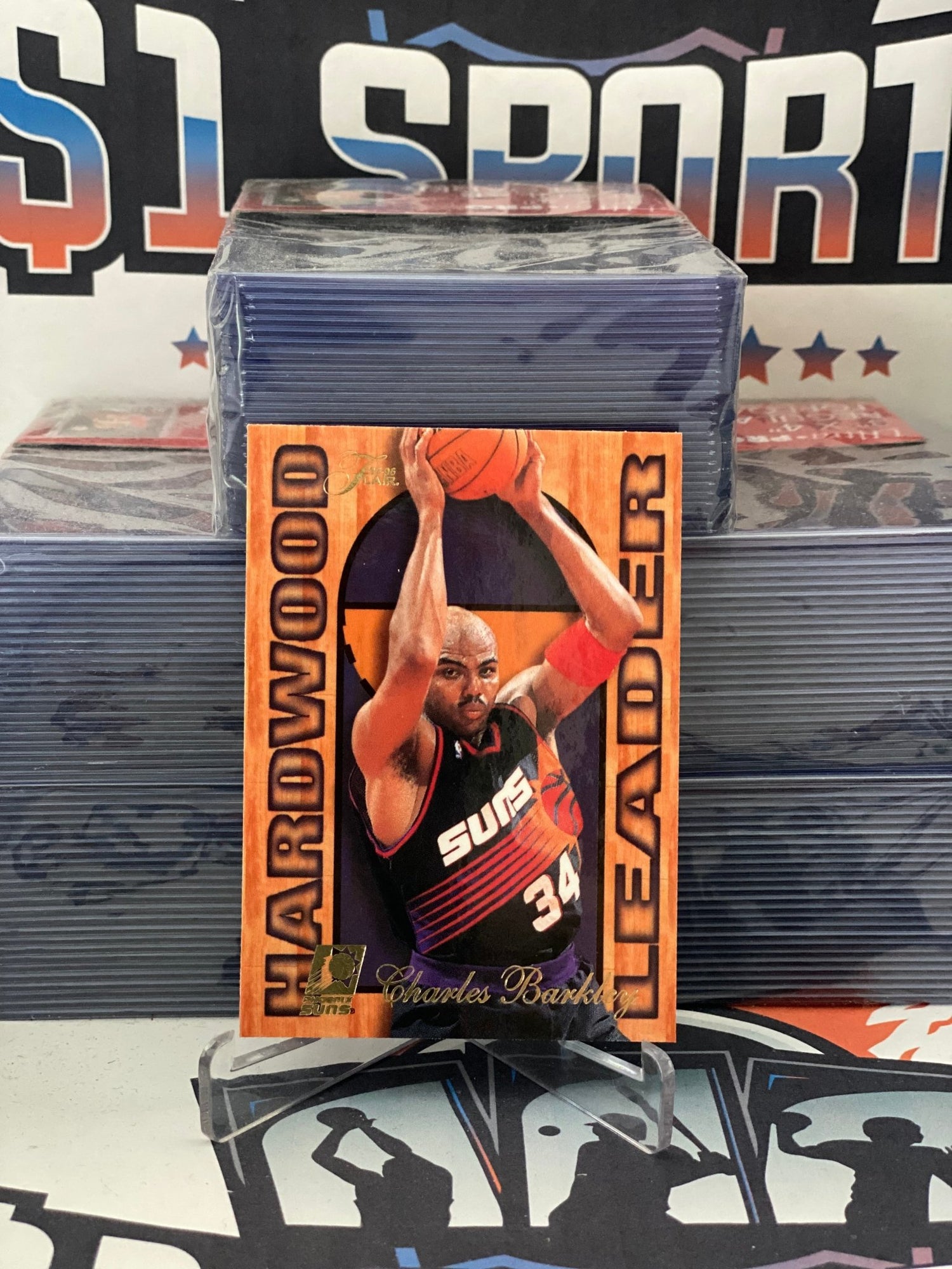 1995 Fleer Flair (Hardwood Leader) Charles Barkley #21