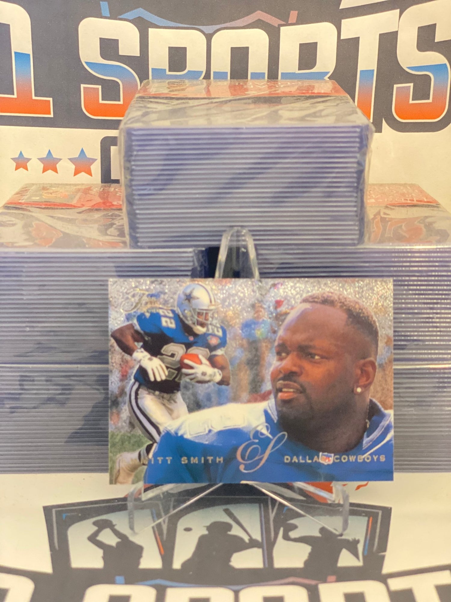 1995 Fleer Flair (Preview) Emmitt Smith #8