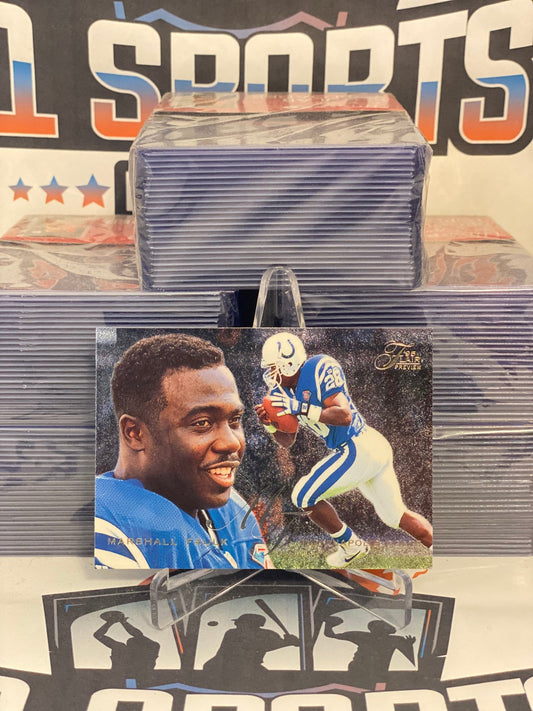 1995 Fleer Flair (Preview) Marshall Faulk #13