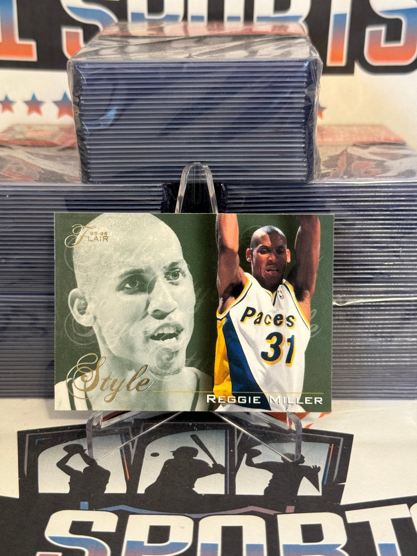 1995 Fleer Flair (Style) Reggie Miller #239