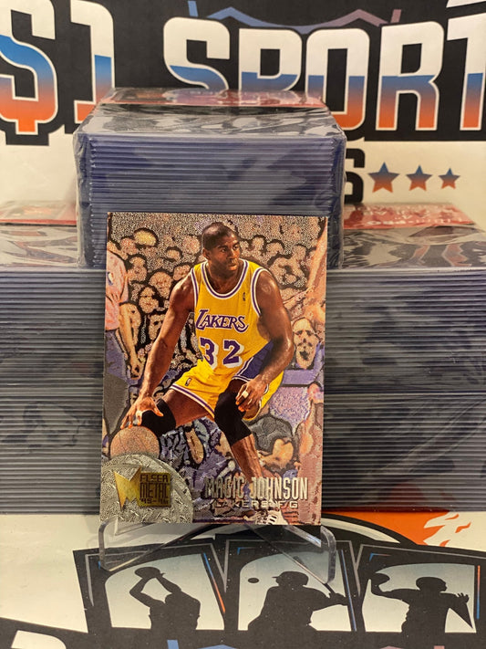 1995 Fleer Metal Magic Johnson #161