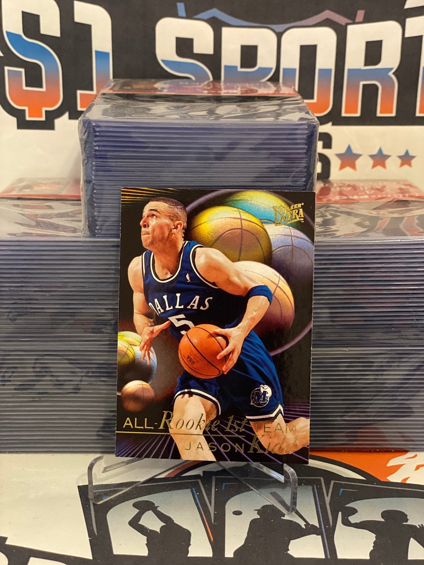 1995 Fleer Ultra (All-Rookie Team) Jason Kidd #4