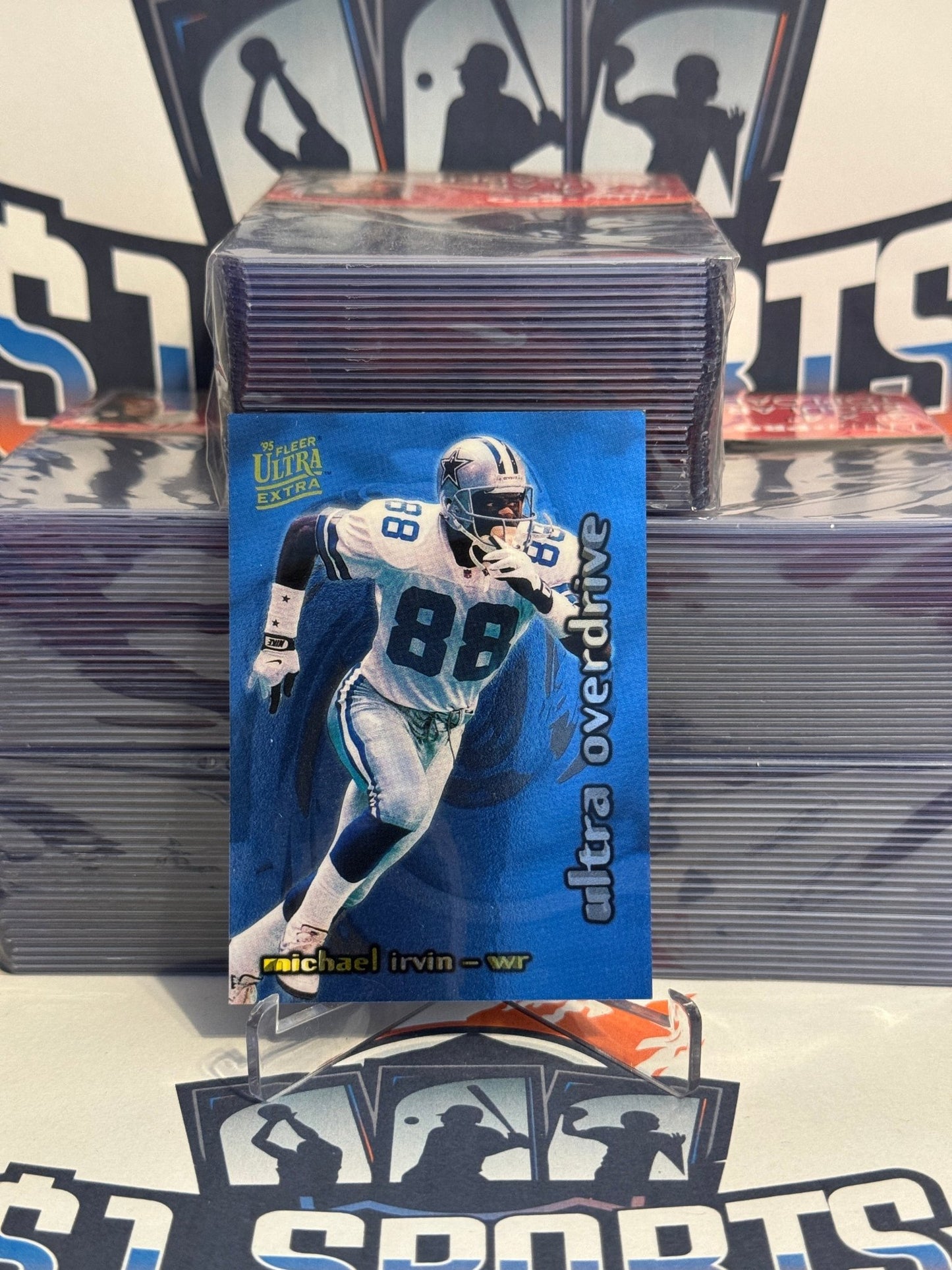 1995 Fleer Ultra (Overdrive) Michael Irvin #8