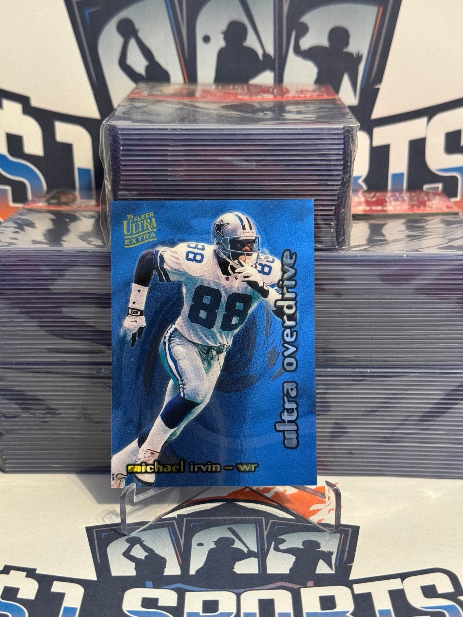 1995 Fleer Ultra (Overdrive) Michael Irvin #8