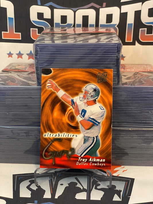 1995 Fleer Ultra (Ultrabilities) Troy Aikman #5