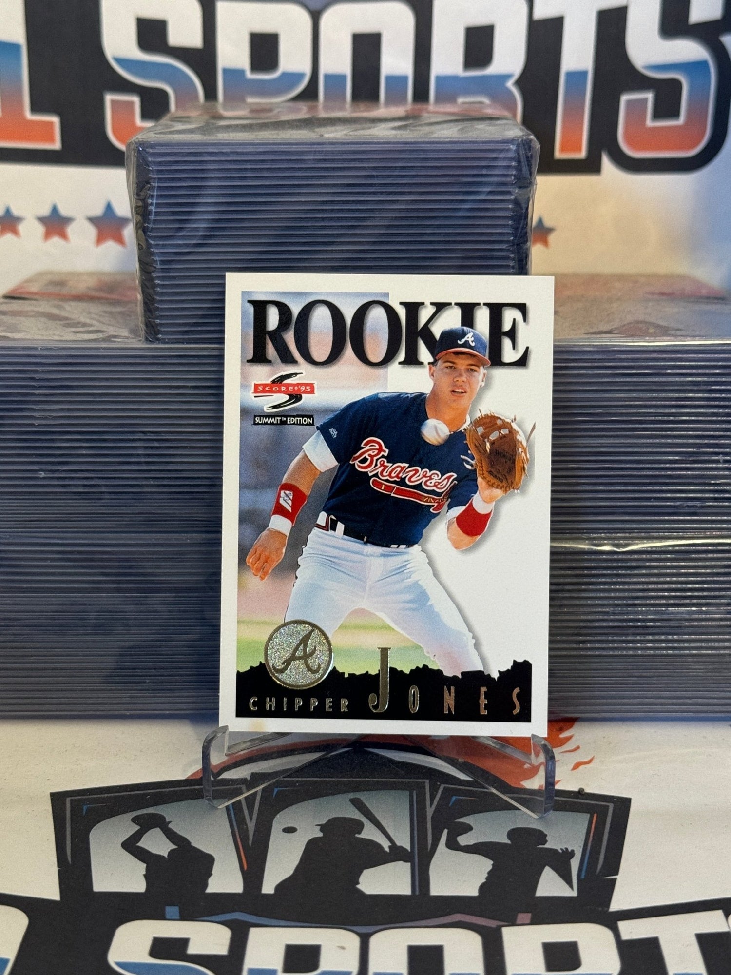 1995 Score Chipper Jones Rookie #115