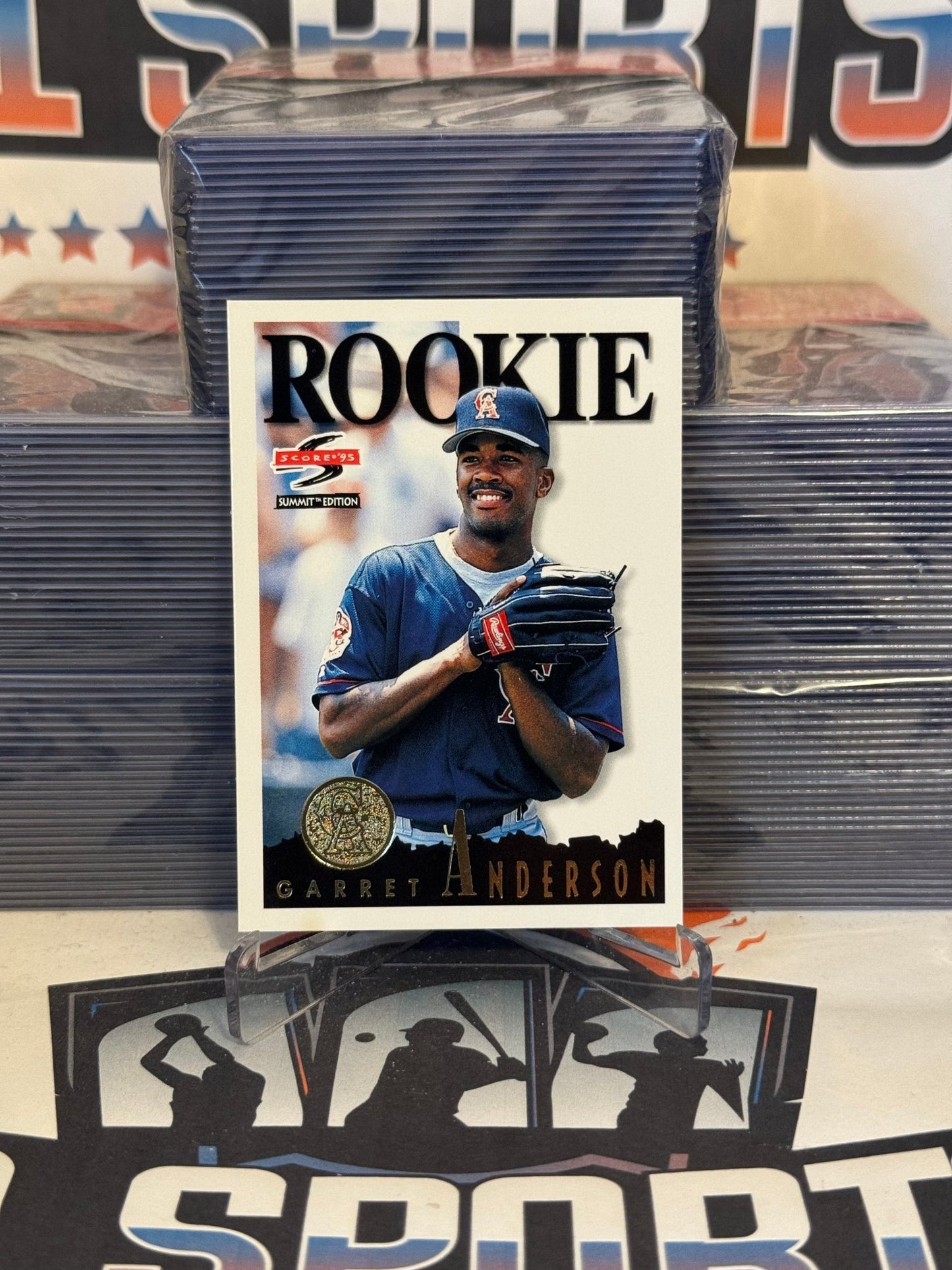 1995 Score Garrett Anderson Rookie #122