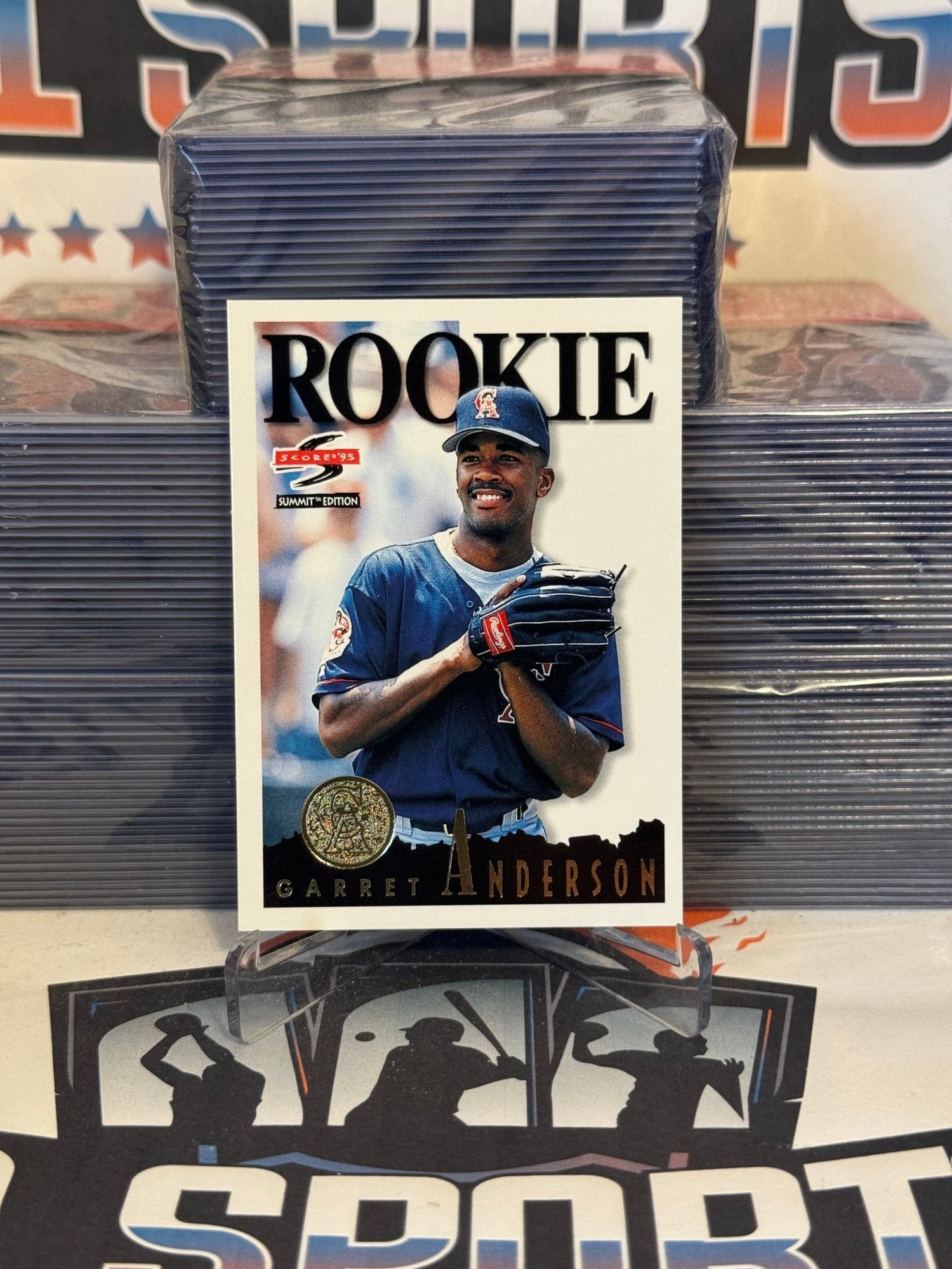 1995 Score Garrett Anderson Rookie #122