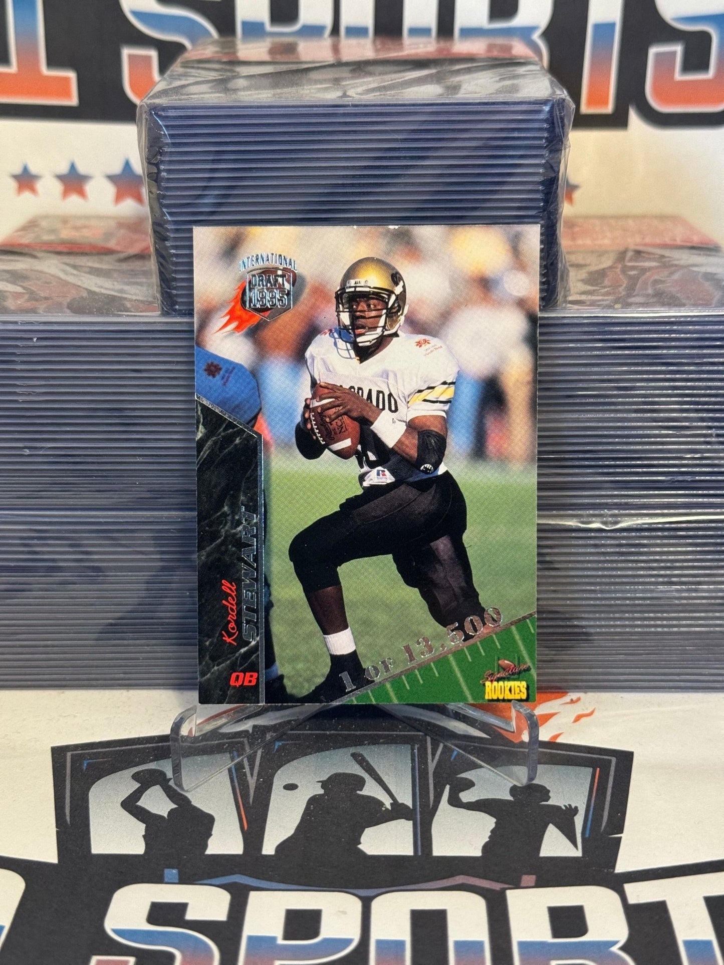 1995 Signature Rookies (1 of 13,500) Kordell Stewart Rookie #67