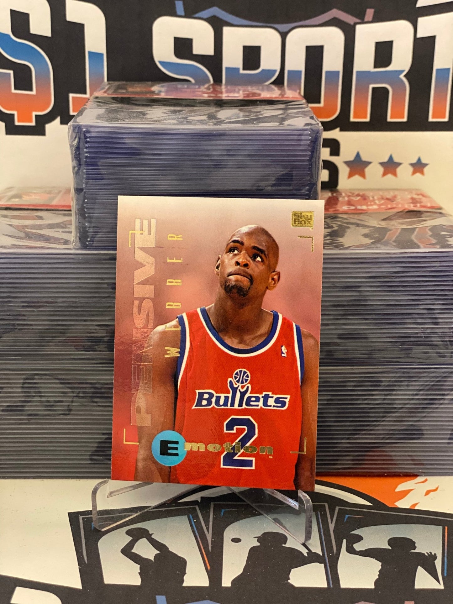 1995 Skybox (2nd Year) Chris Webber #99