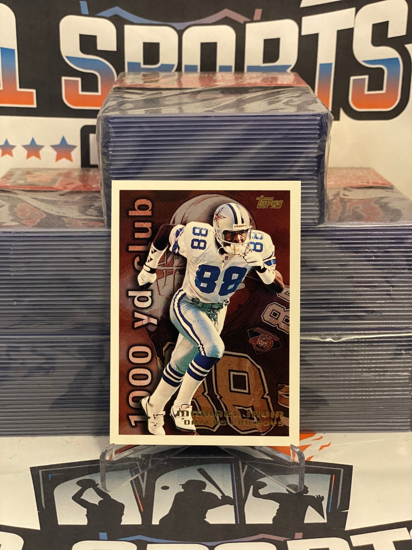 1995 Topps (1,000 Yard Club) Michael Irvin #13