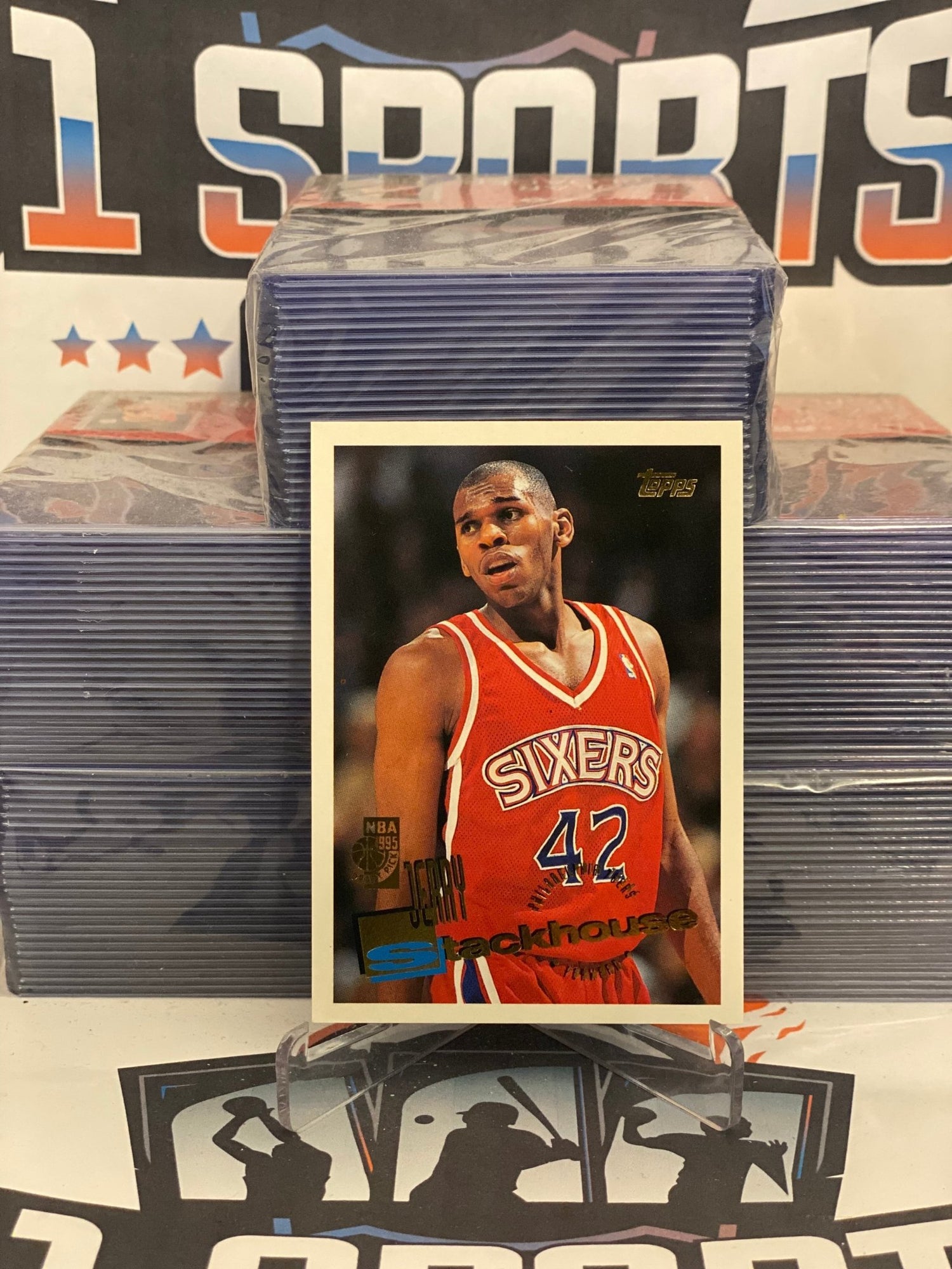 1995 Topps (Draft Pick) Jerry Stackhouse Rookie #229