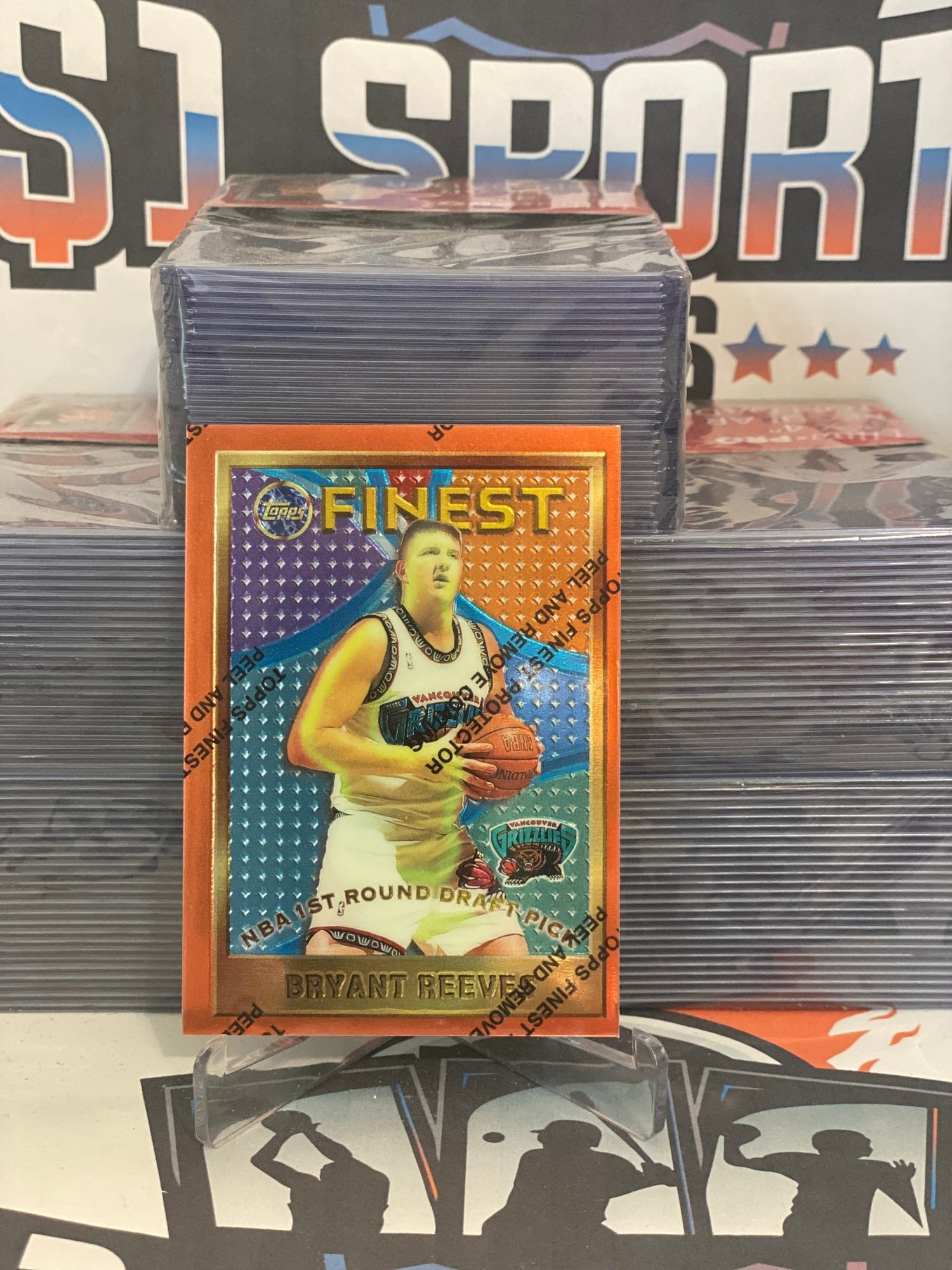 1995 Topps Finest Bryant Reeves Rookie #116