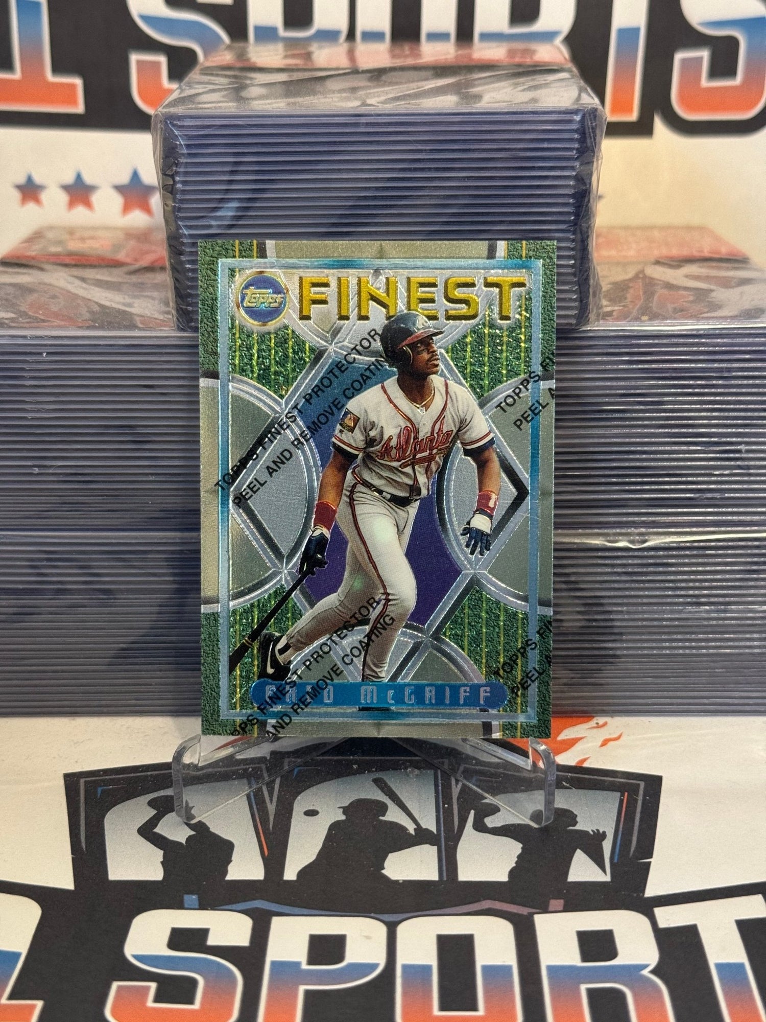 1995 Topps Finest Fred McGriff #103