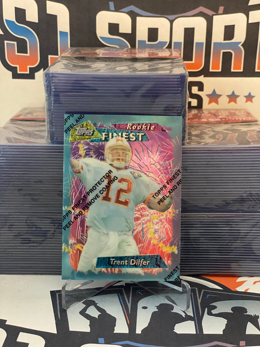 1995 Topps Finest Trent Dilfer Rookie #124