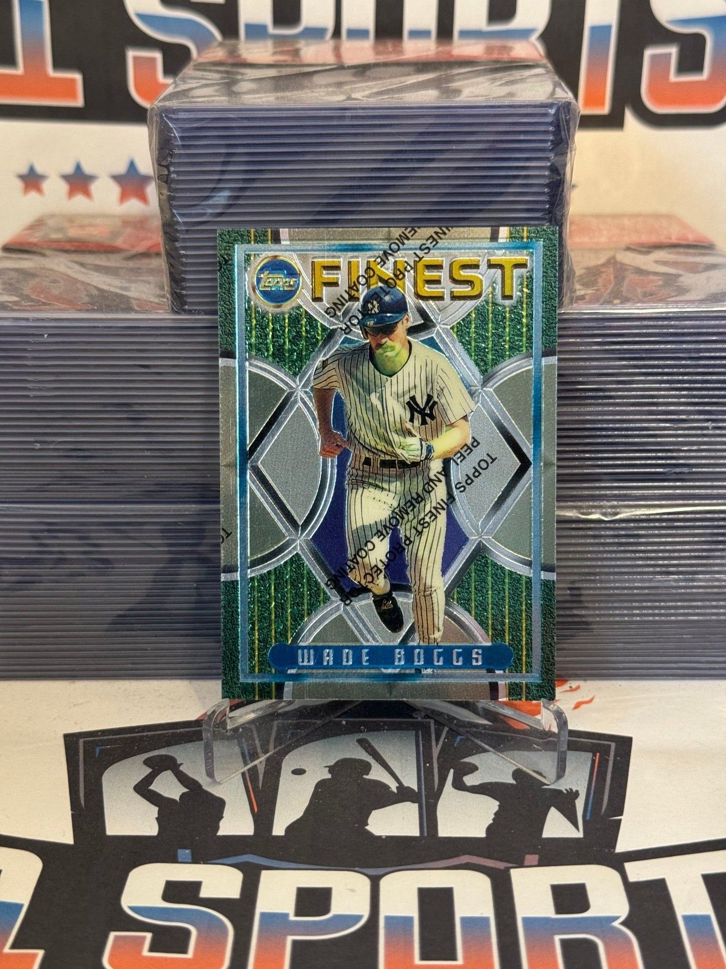 1995 Topps Finest Wade Boggs #100