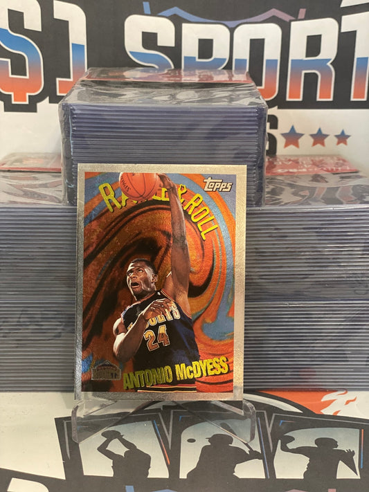 1995 Topps (Rattle & Roll) Antonio McDyess Rookie #R6
