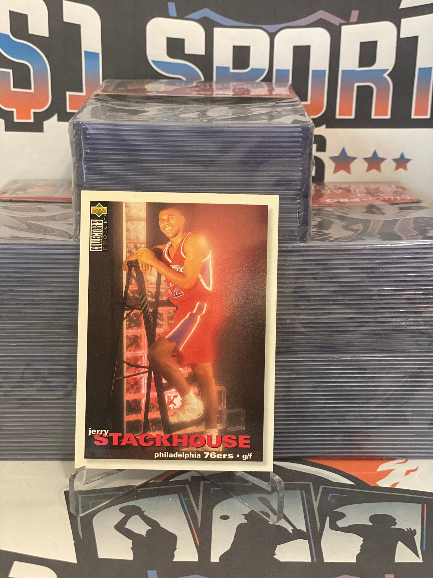 1995 Upper Deck Collector's Choice Jerry Stackhouse Rookie #220
