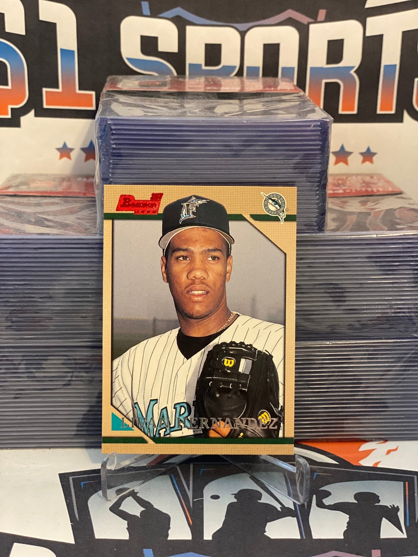 1996 Bowman Livan Hernandez Rookie #266