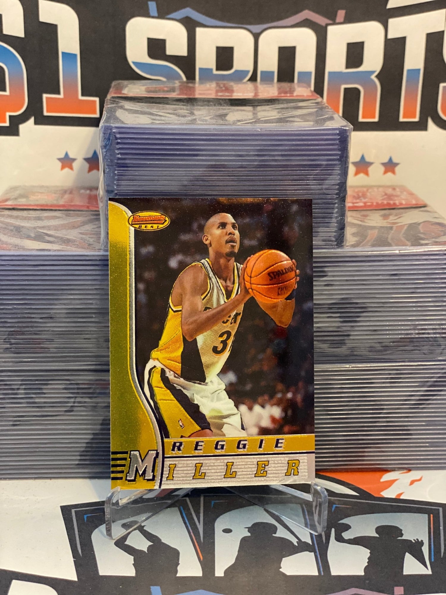 1996 Bowman's Best Reggie Miller #45