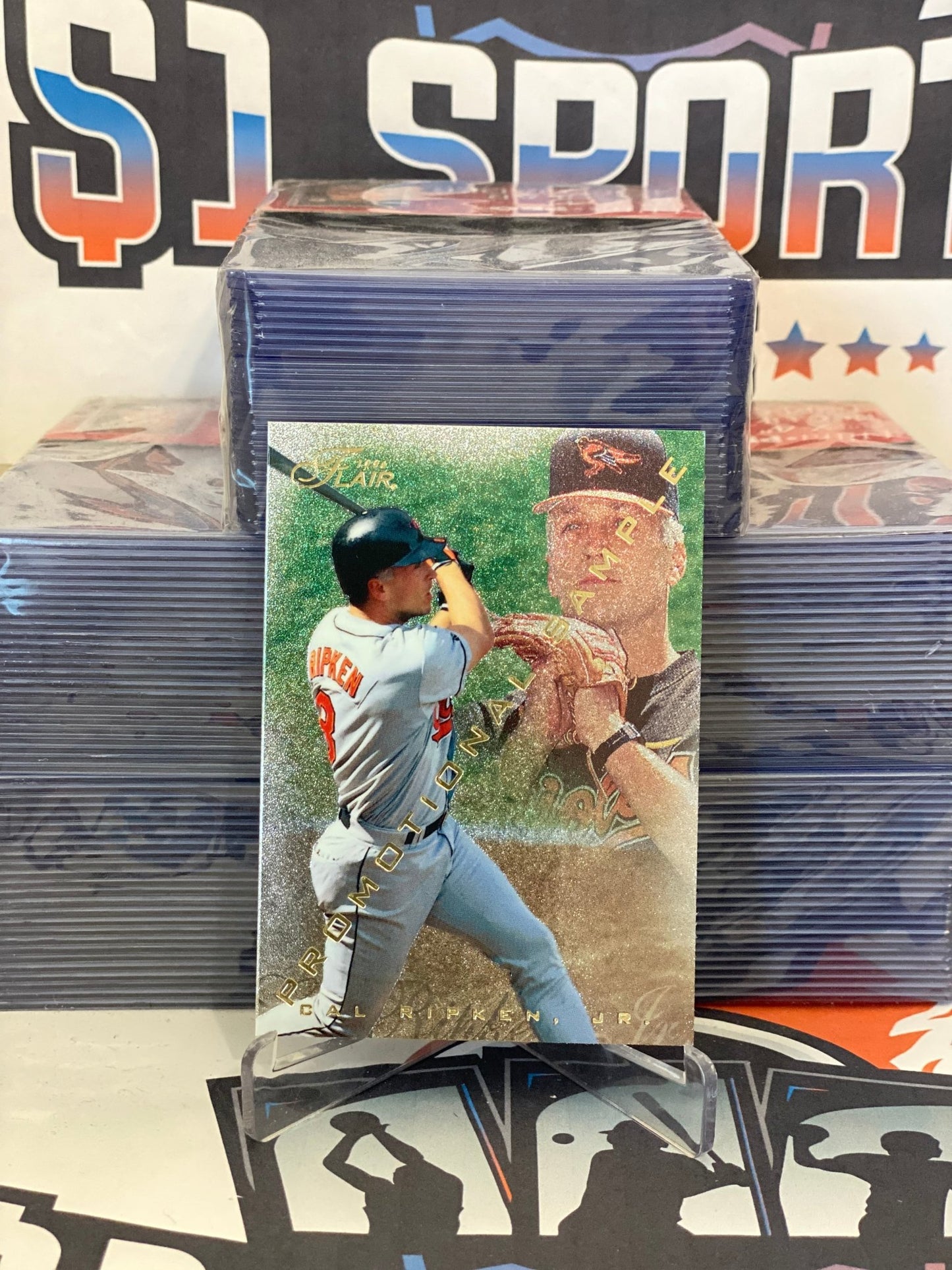 1996 Fleer Flair (Promotional Sample) Cal Ripken Jr. #NNO